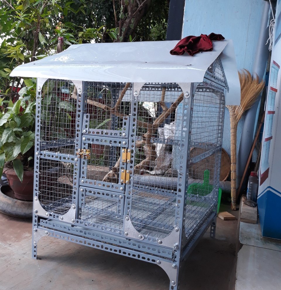 chuồng gà bằng kệ sắt V lỗ chuồng gà bằng kệ sắt V lỗ