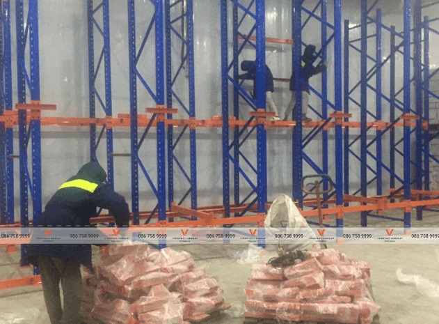 Thi công và lắp đặt kệ kho lạnh